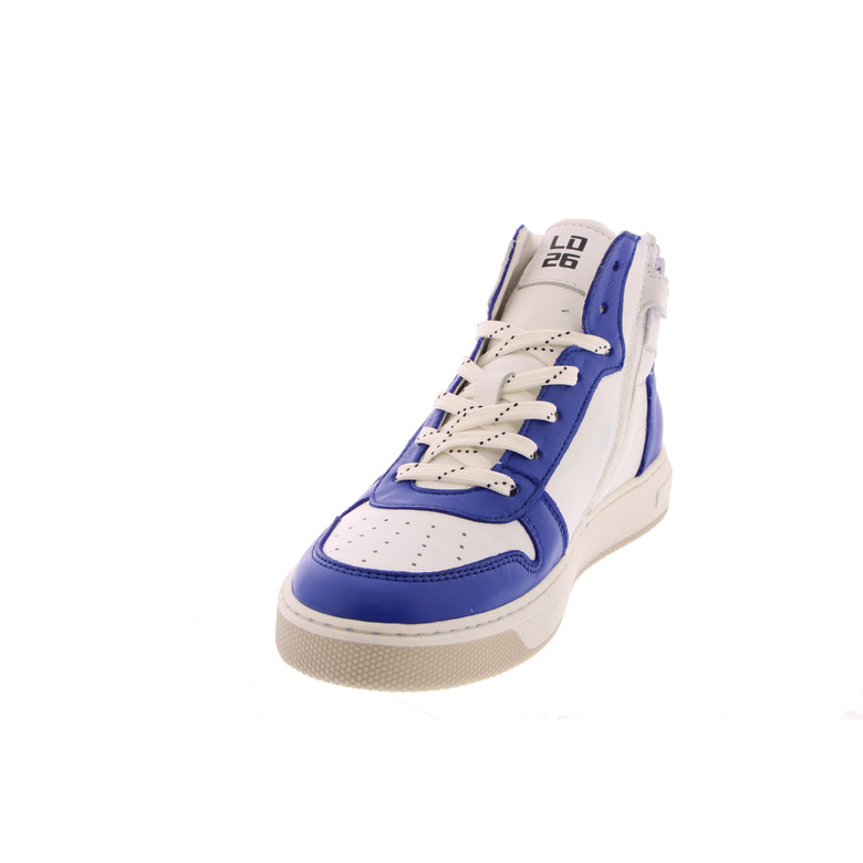 Little David chaussures hautes blanc 3