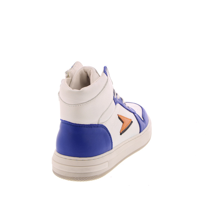 Little David chaussures hautes blanc 4