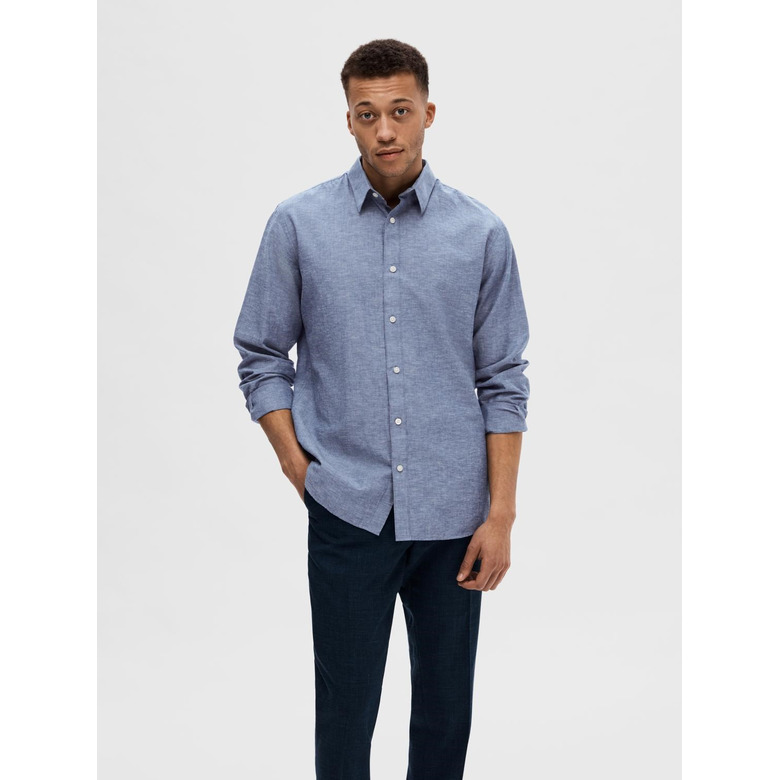 Selected Homme chemise bleu 2