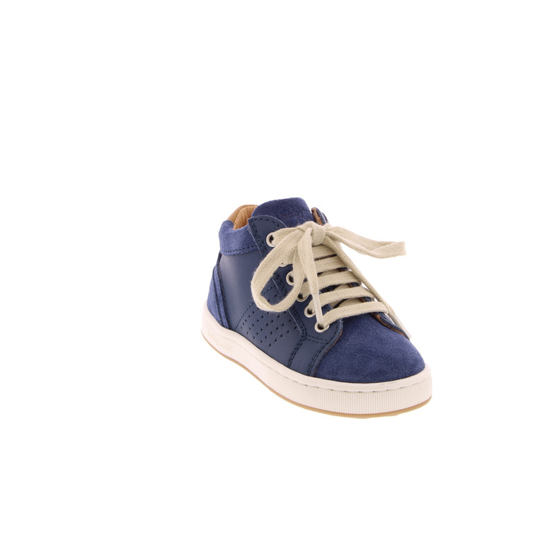 Babybotte veterschoenen blauw 2