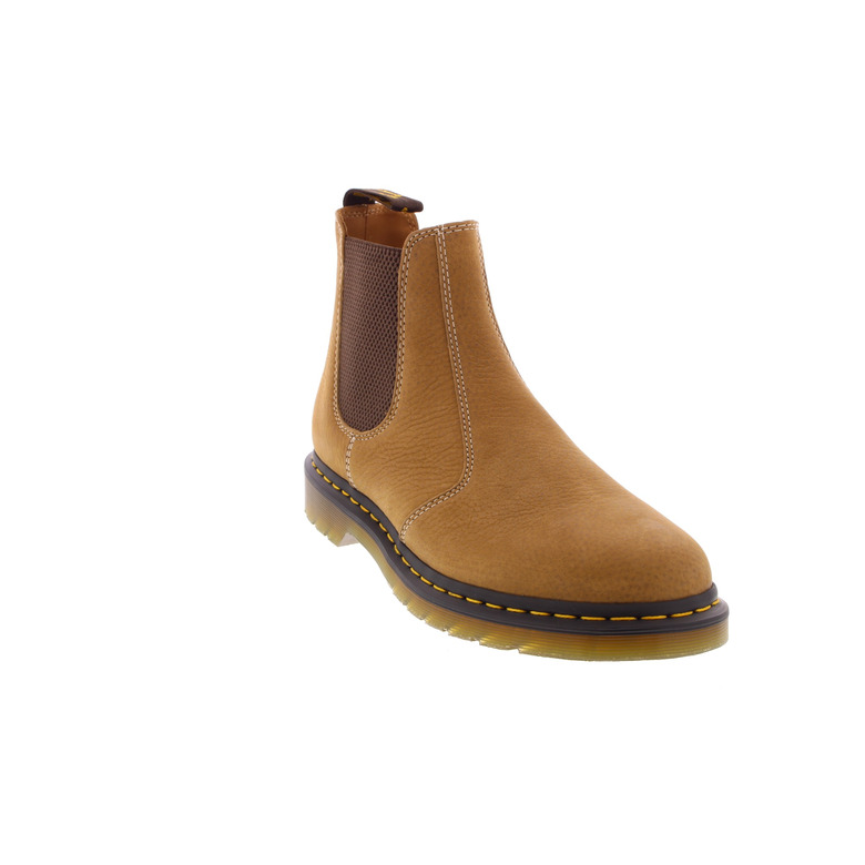 Dr Martens hoge schoenen beige 2