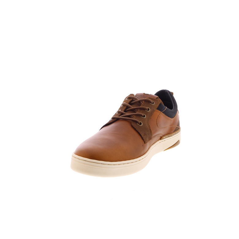 Bullboxer lage schoenen cognac 3