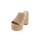 Donna Lei slippers beige 3
