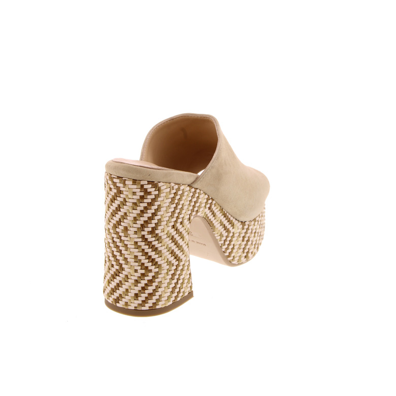 Donna Lei slippers beige 4