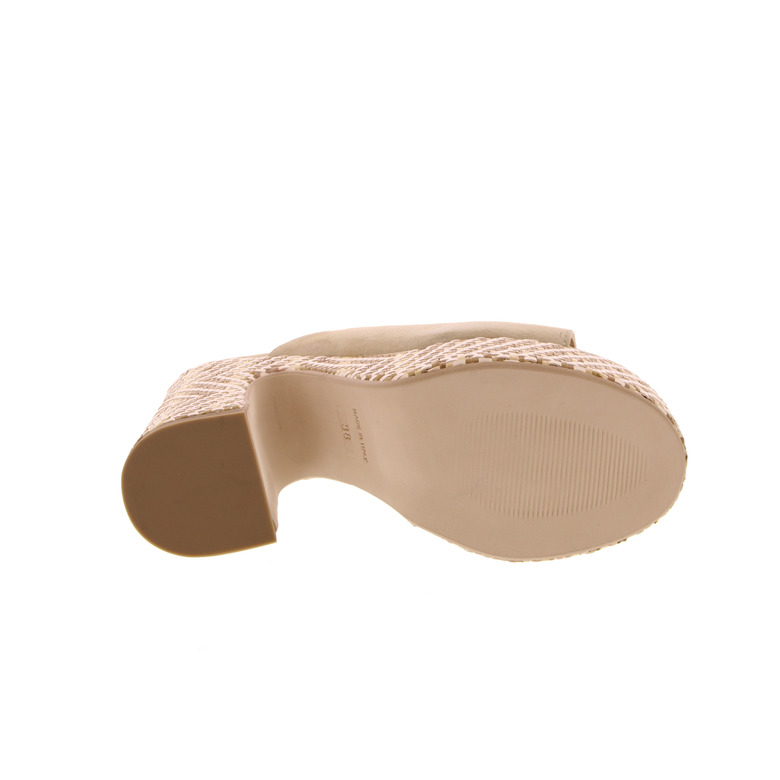 Donna Lei slippers beige 5