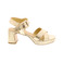 Ctwlk sandalen goud