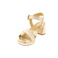Ctwlk sandalen goud 3