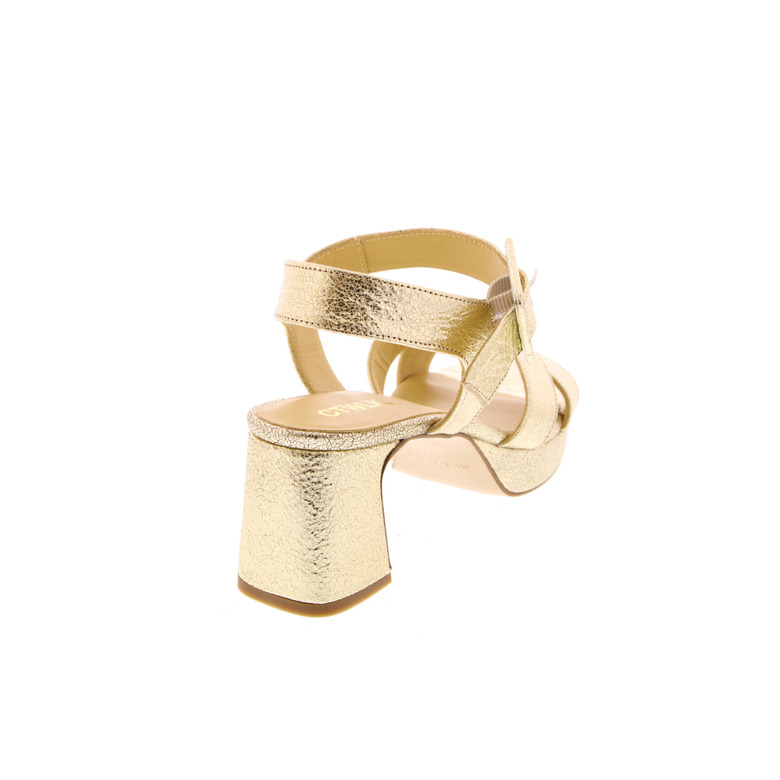 Ctwlk sandalen goud 4