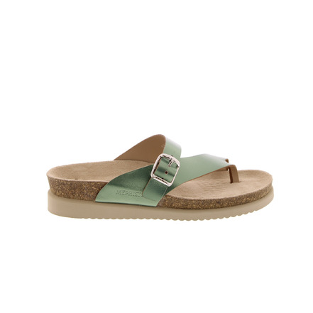Mephisto thong slippers green
