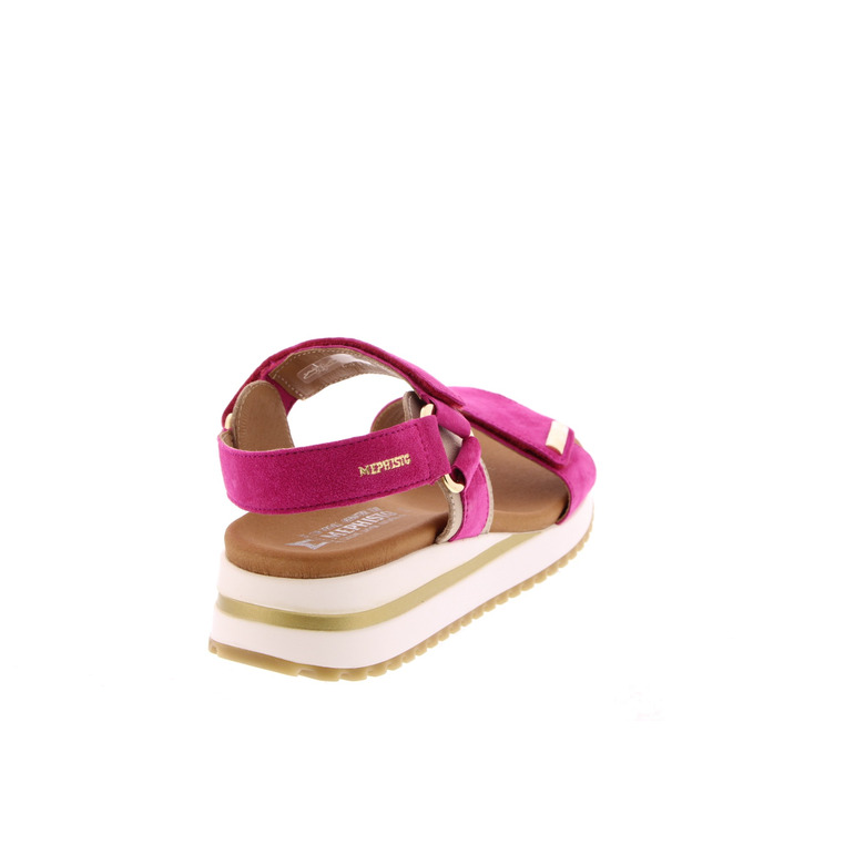 Mephisto sandales rose 4