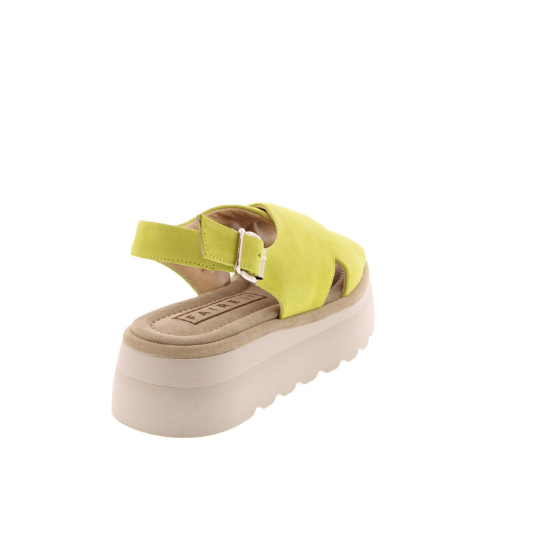 Faire sandalen groen 4
