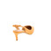 Rotta pumps oranje 4