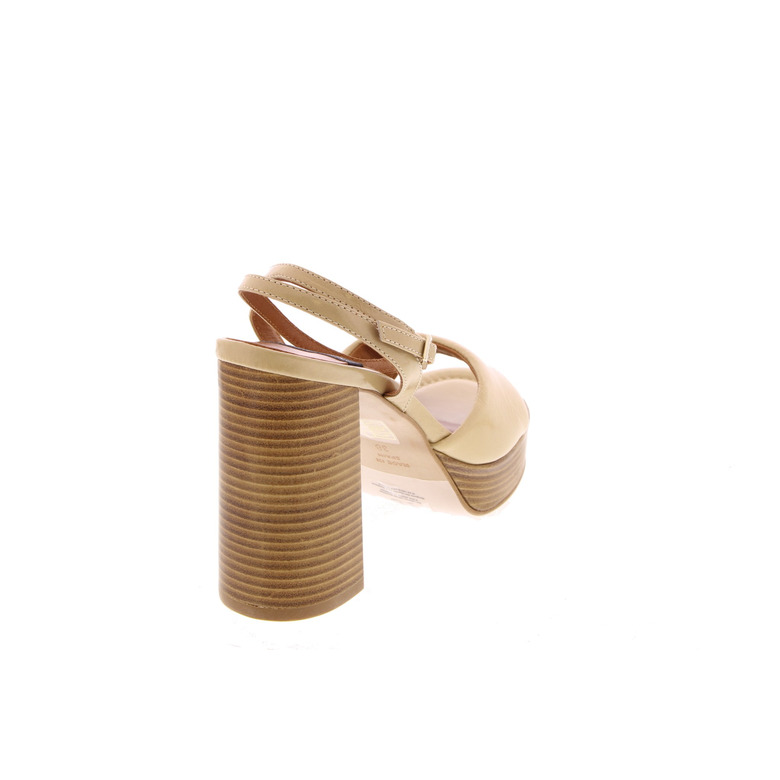 Angel Alarcon sandalen beige 4