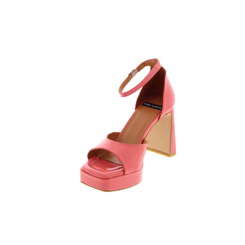 Angel Alarcon sandales rose 3