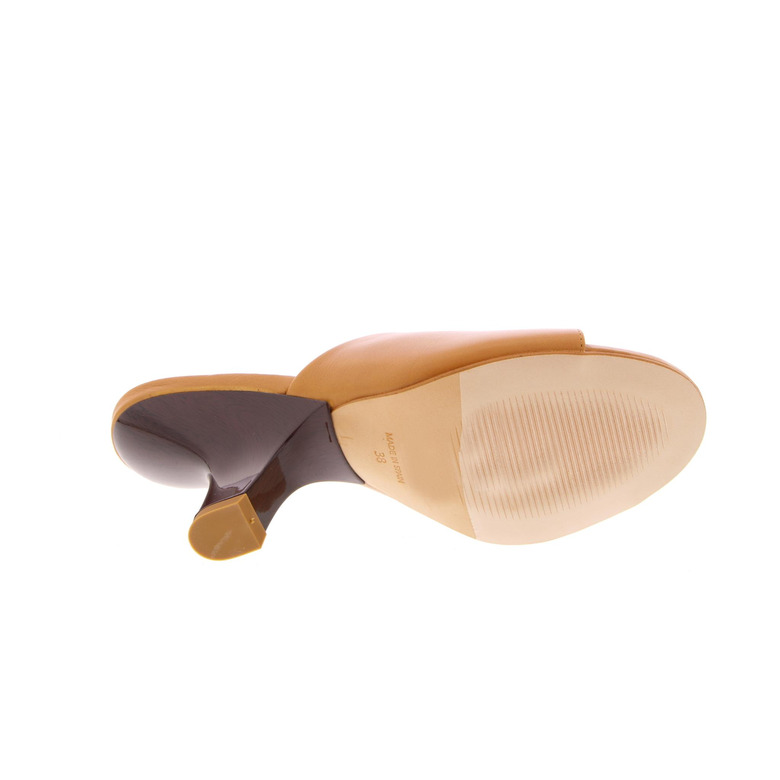 Angel Alarcon slippers camel 5