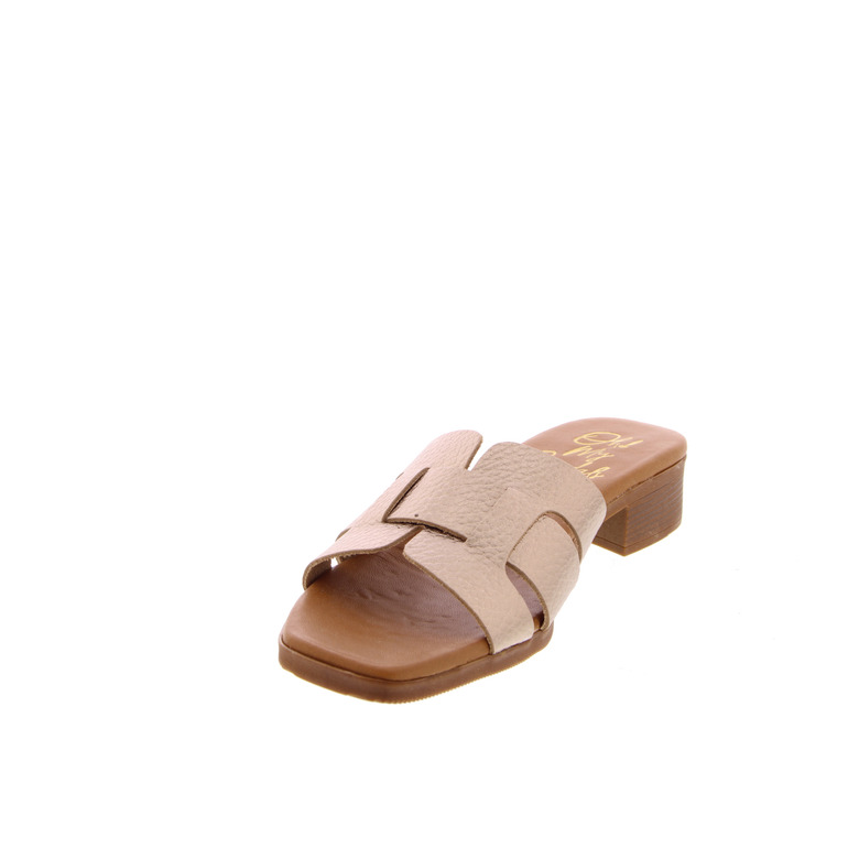 Oh My Sandals thong slippers gold 3
