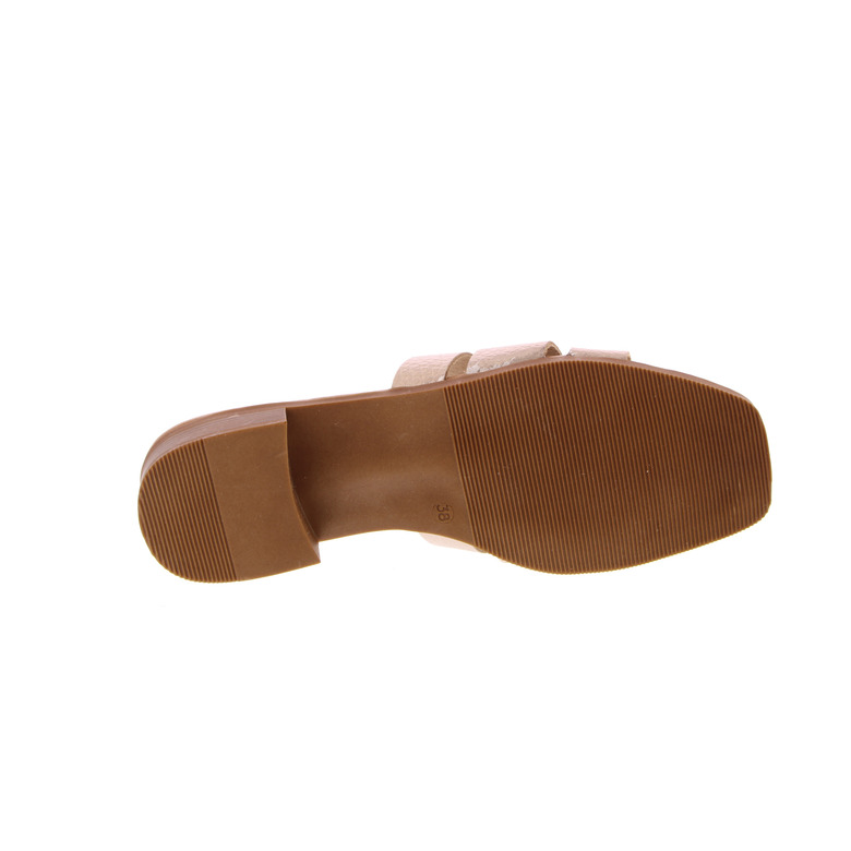 Oh My Sandals thong slippers gold 5