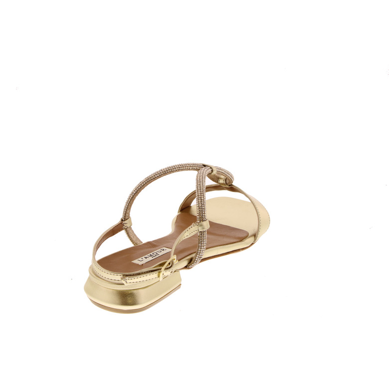 L' Amour sandalen gold 4