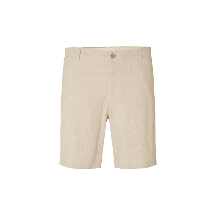 Selected Homme short ecru