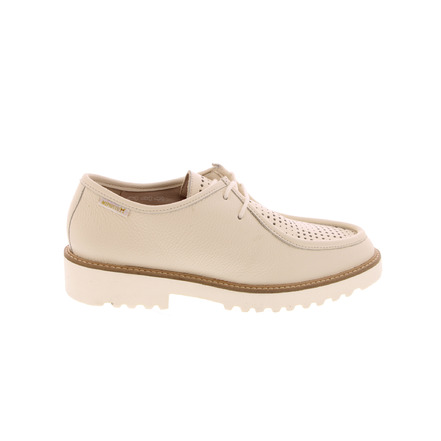 Mephisto lage schoenen ecru
