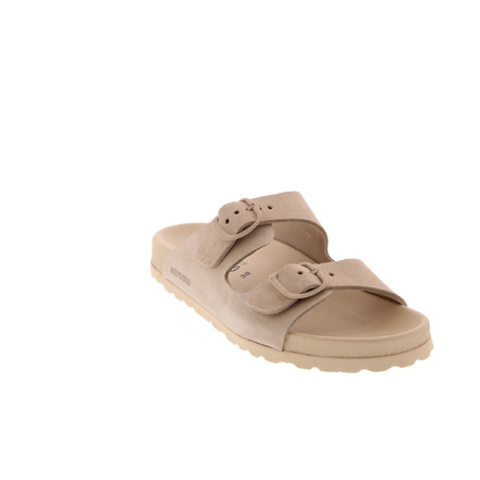 Mephisto thong slippers lightbrown