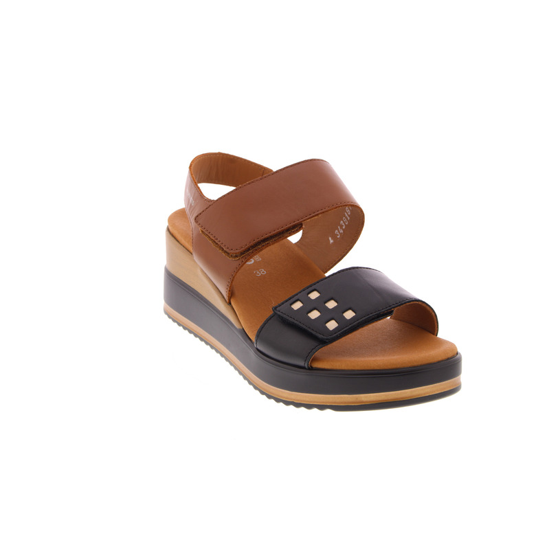 Mephisto sandales cognac 2