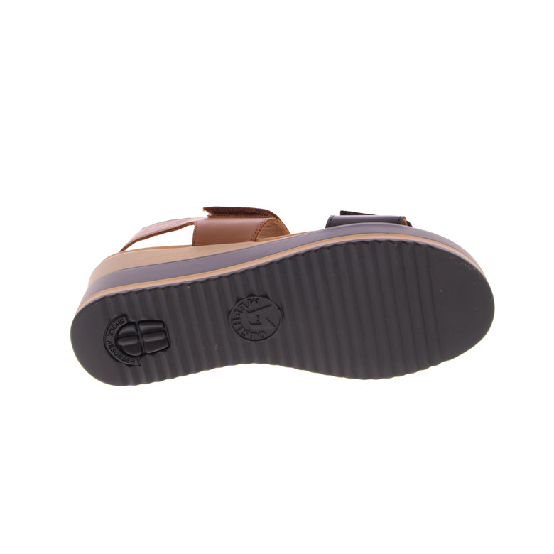 Mephisto sandales cognac 5