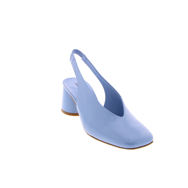 Halmanera pumps blauw 2