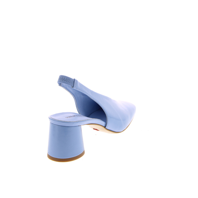 Halmanera pumps blauw 4