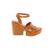 Jeannot sandalen oranje 1
