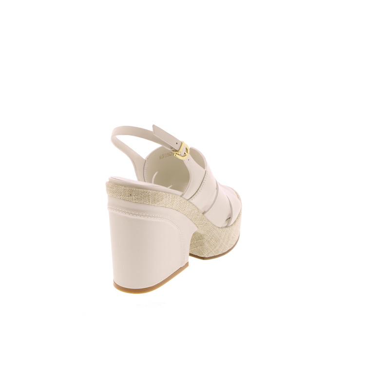 Jeannot sandalen wit 4
