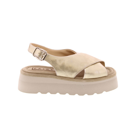 Faire sandalen goud