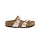 Birkenstock thong slippers gold 1