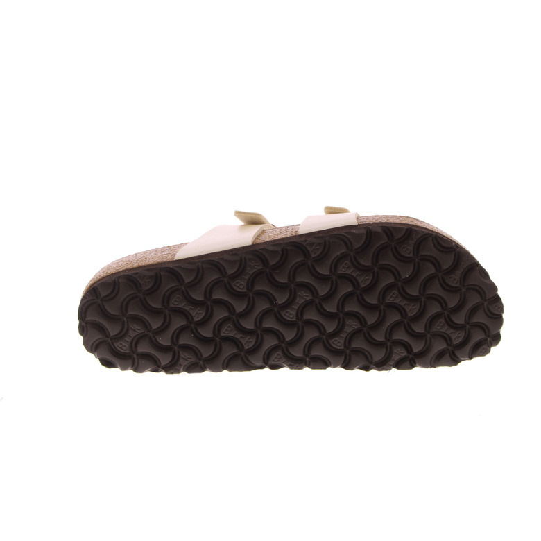 Birkenstock thong slippers gold 5