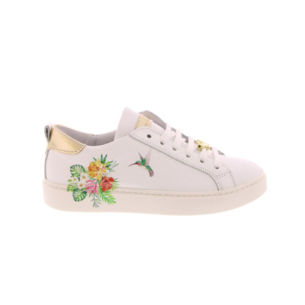 Bana & Co lage schoenen wit