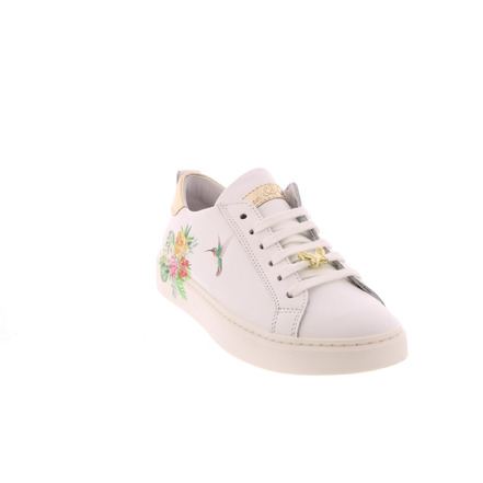 Bana & Co lage schoenen wit