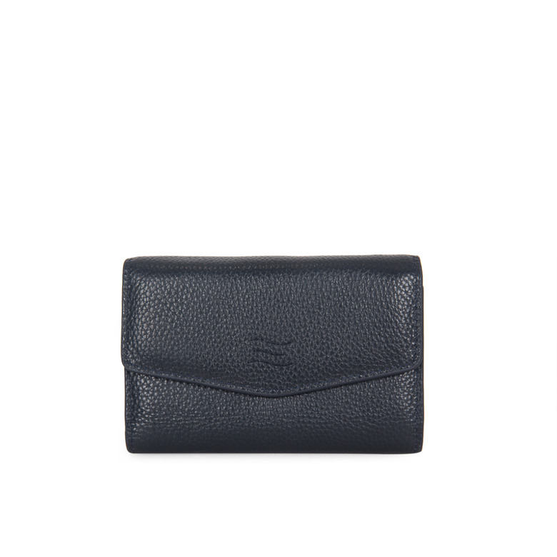 Crinkles Sibel portefeuille blauw 1