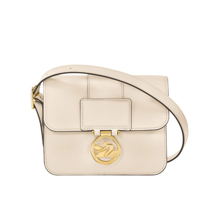 Longchamp sac bandoulière ecru