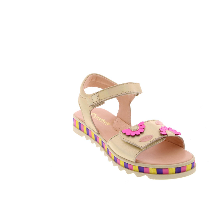 Rondinella sandalen goud 2