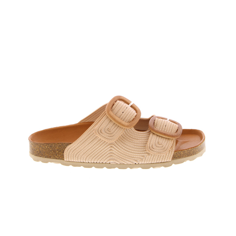 Verbenas tongs beige 1