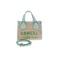 Lancel sac à main bleu 3