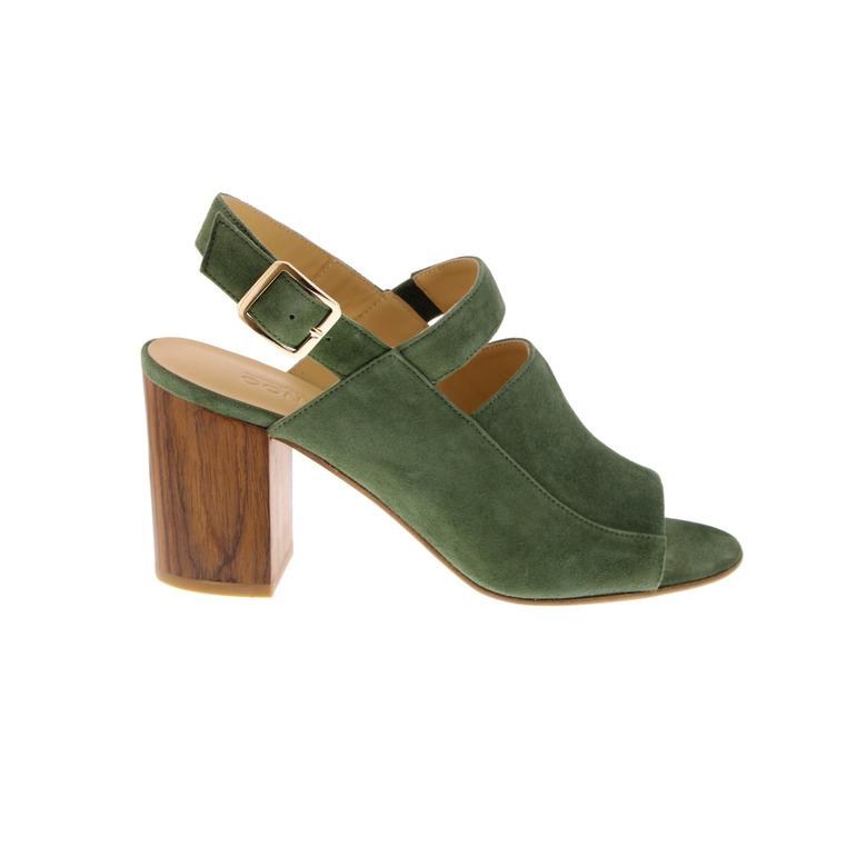Atelier Content sandalen groen 1