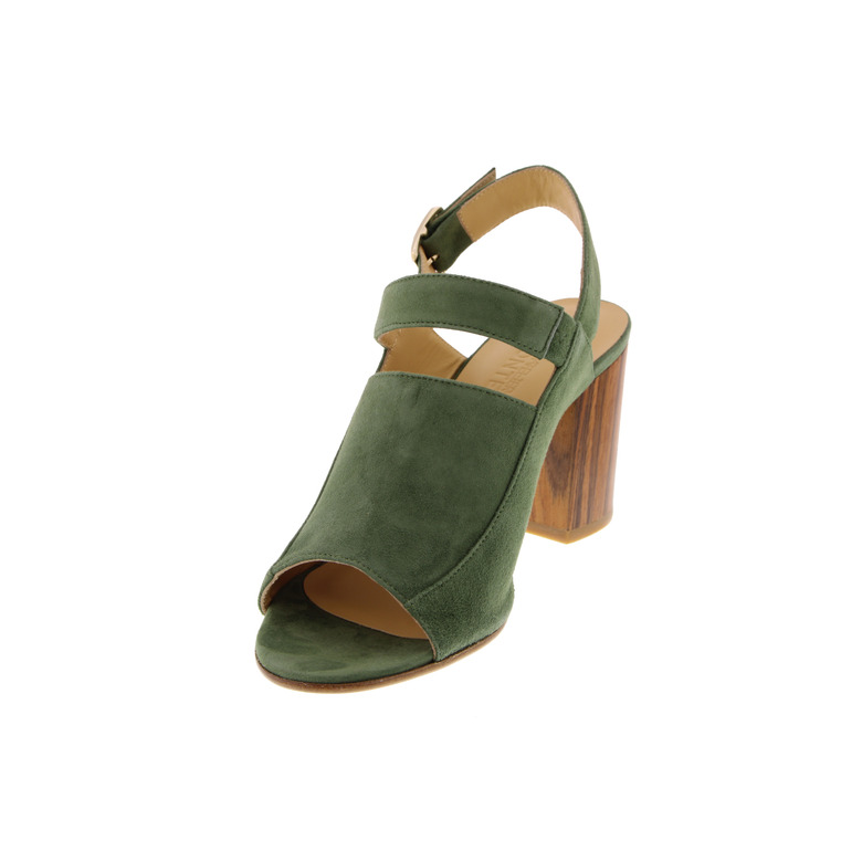 Atelier Content sandalen groen 3