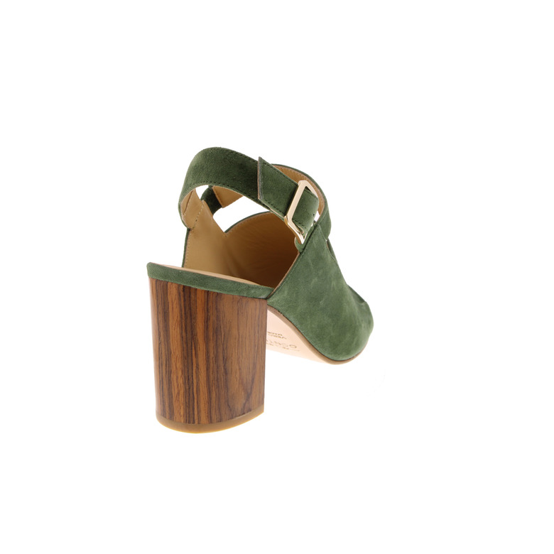 Atelier Content sandalen groen 4