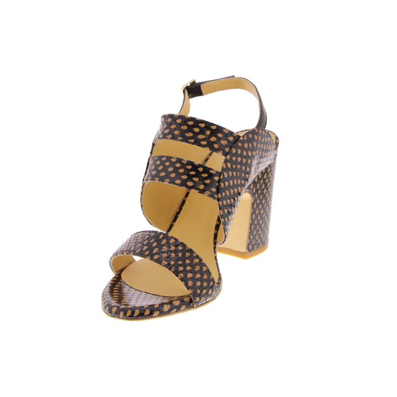 Atelier Content sandalen zwart 3