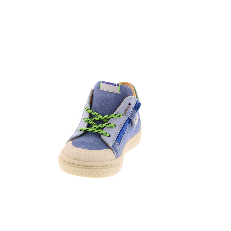 Rondinella veterschoenen blauw 3