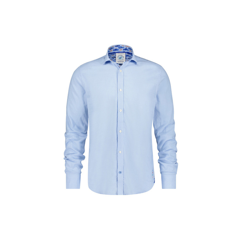 A Fish Named Fred shirt blue