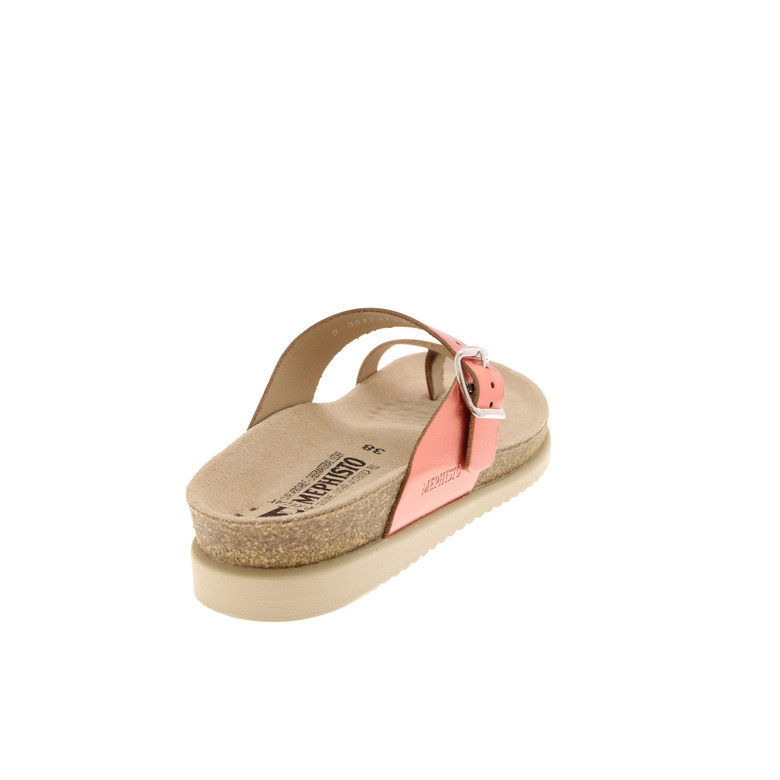 Mephisto thong slippers pink 4