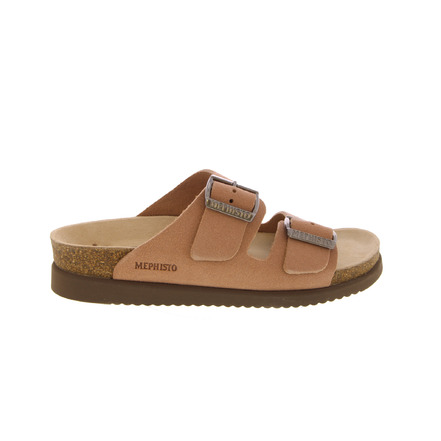 Mephisto thong slippers pink