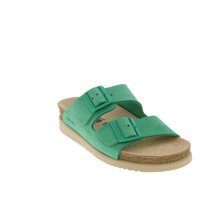 Mephisto thong slippers green